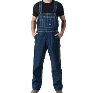 Big Smith Men's‎ Denim Bib Overall Size 42x32